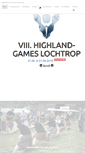 Mobile Screenshot of highland-games-lochtrop.de